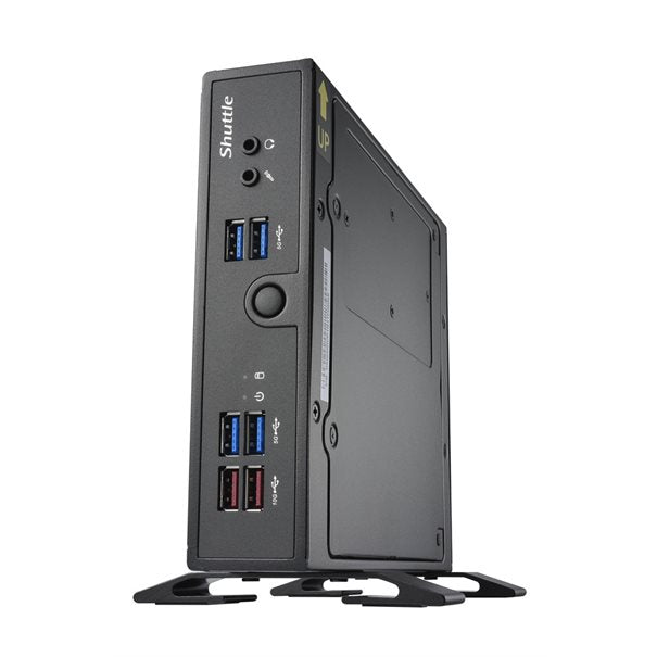 Shuttle Barebone DS50U5 Black (Core i5-1335U) fanless Fanless 24-7 ready, w/o WLAN